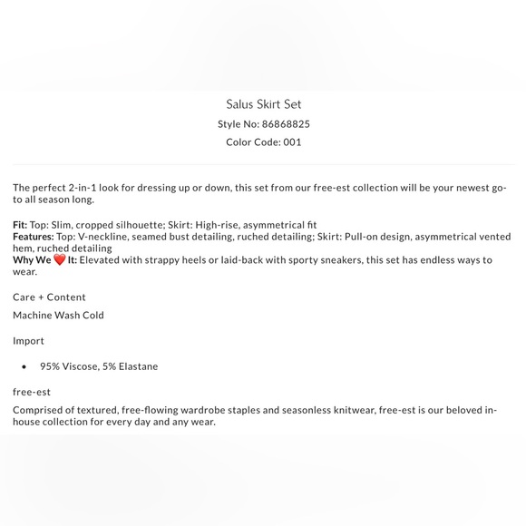 NWT Free People SALUS MEDIUM Top Black FP BEACH NEW - Picture 5 of 6